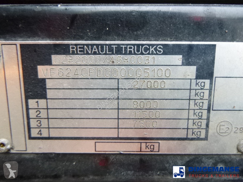 Kamion Renault 380 DXI 6x2 RHD + Hiab 122 B2 Duo