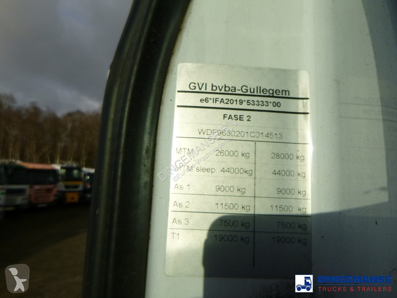Camion Mercedes 2843 6x2 Hyva container hook 20t