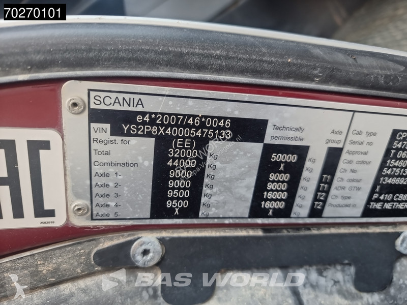 Camion Scania 410 8X4 28m3 KH Kipper Big-Axle...