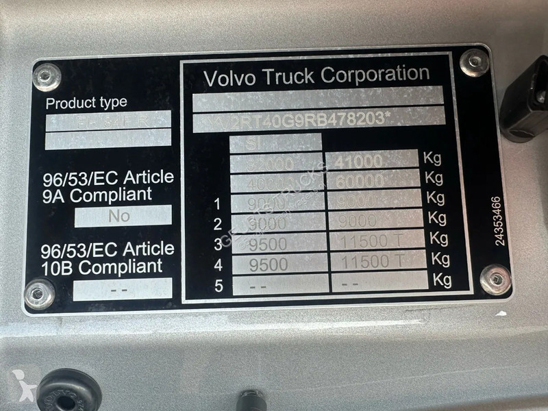 Lastbil Volvo 500 8X4 RF-RT40G FASSI F1450R.2.8...