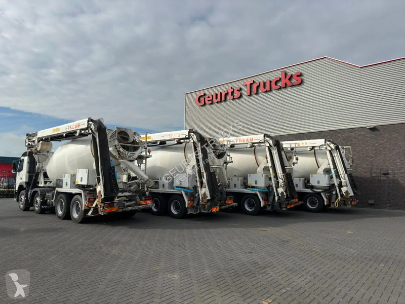 Camión Volvo 8X4 + STETTER 9 M3 MIXER/MISCHER +...