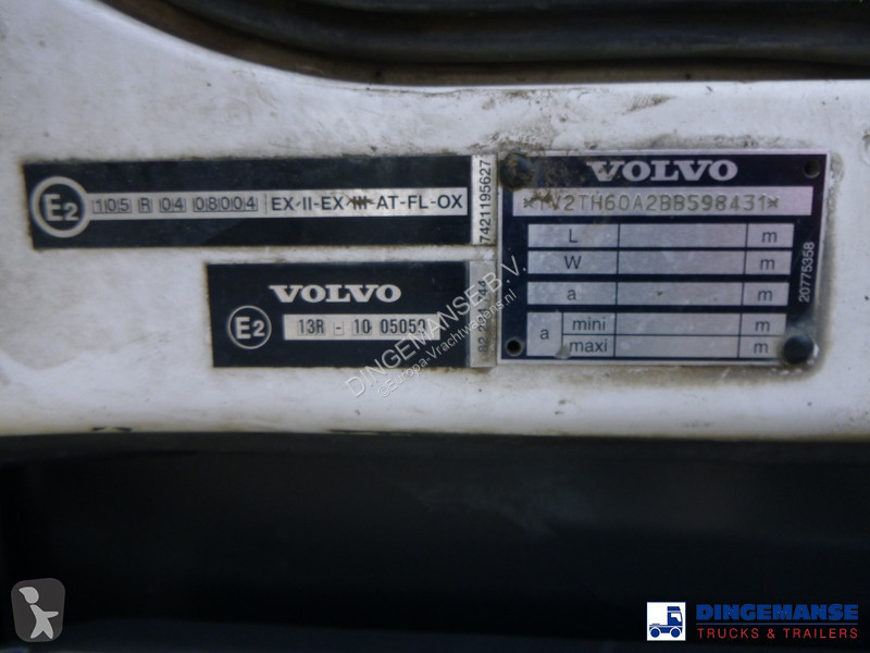 Camion Volvo FL 290 4X2 RHD gas tank 18.8 m3
