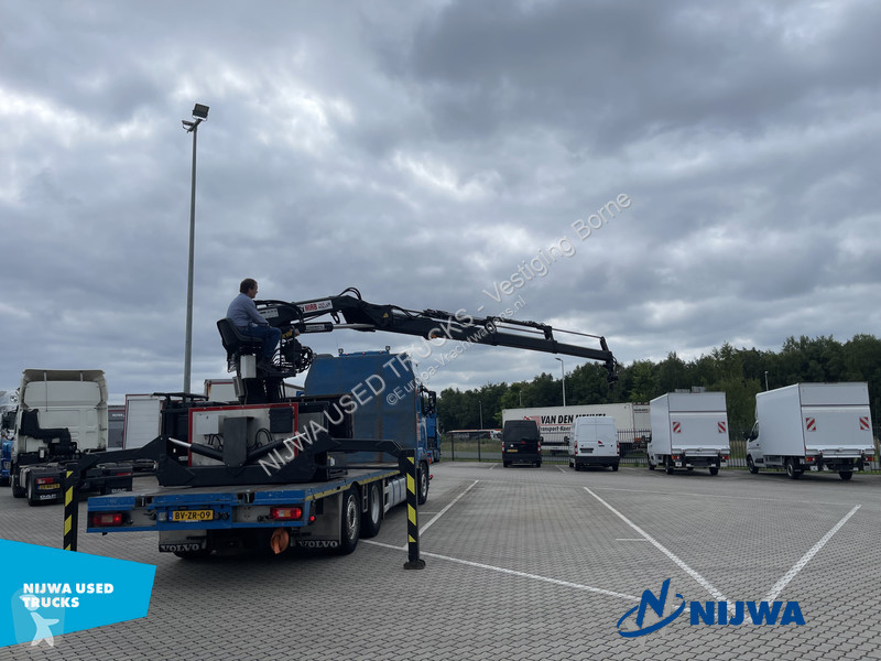Vrachtwagen Volvo 440 6X2 Hiab 165 roller kraan