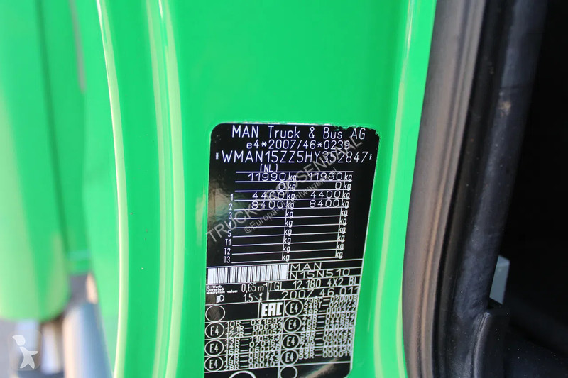 Kamion MAN 12.180 + EURO 6 + LIFT + CAMERA