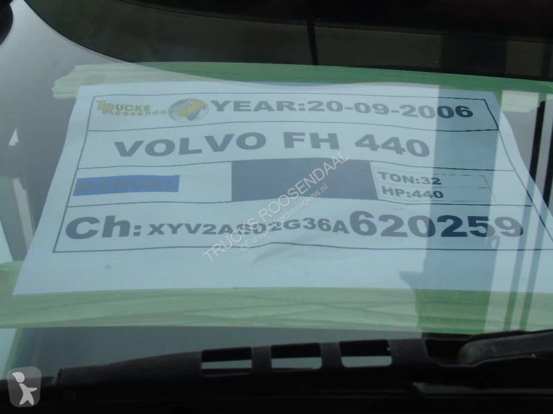 Kamion Volvo 440 + HIAB 422 E-7 + 8X4 + PERFECT...