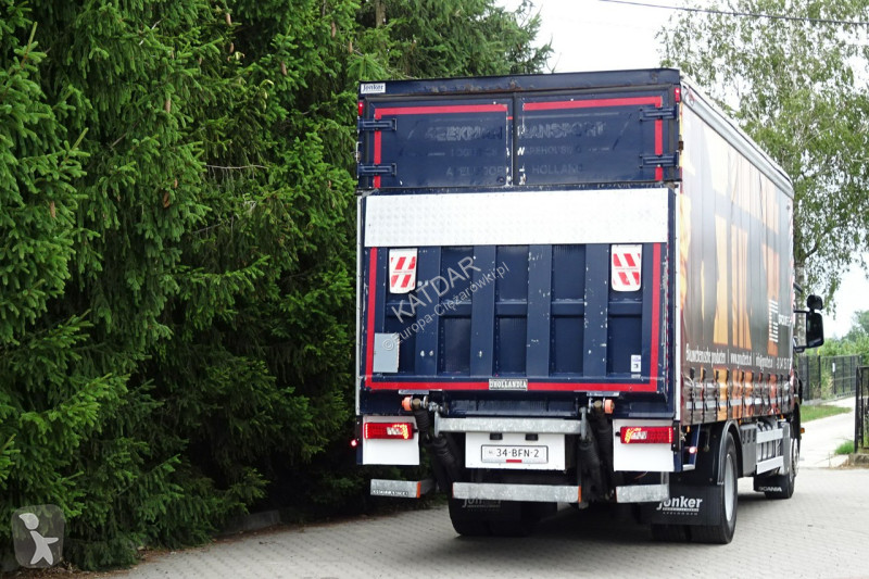 Kamion Scania P250 Euro 6 Firanka winda klapa...