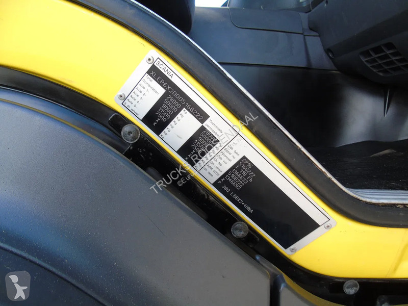 Kamion Scania P 380 + PAFINGER PK18.500 5x...