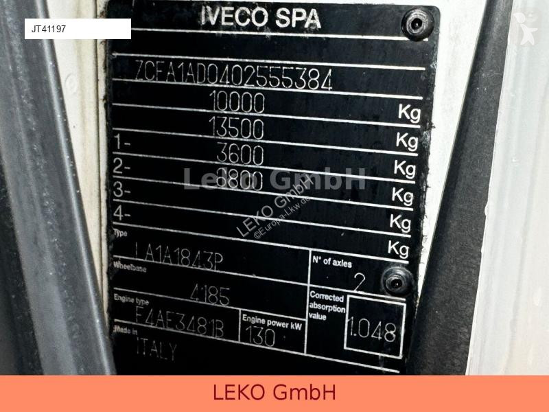 Kamion Iveco 100 E 18 Mit Supra 850 Mt Bis -30°C