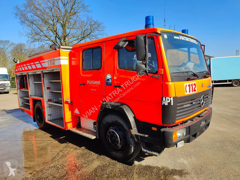Camión Mercedes 1124 F 4x2 Feuerwehr -...