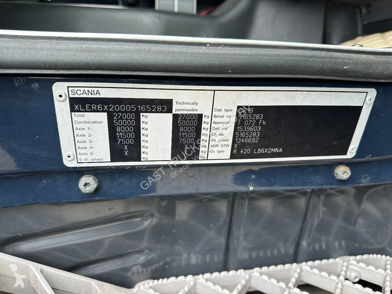 Camion Scania 6x2 Topline / 3 Stock Animal...