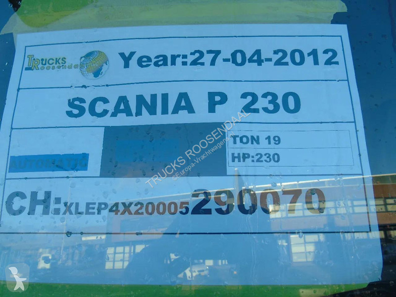 شاحنة Scania 230 + carrier supra 950 + euro 5 +...