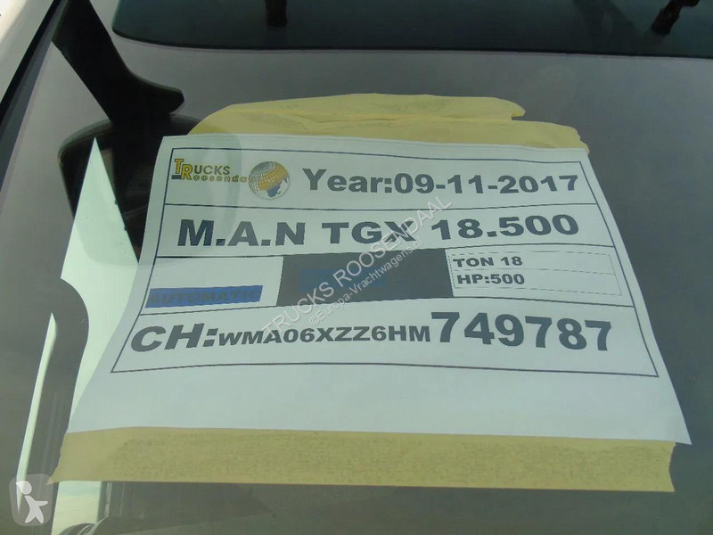 شاحنة MAN 18.500 + PM 32TON + 4EXTENSION + EURO 6