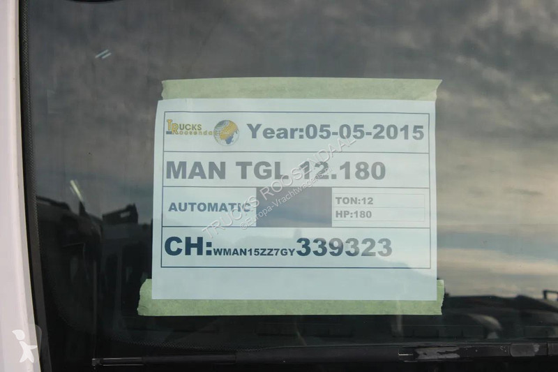 شاحنة MAN reserved 12.180 + EURO 6 + 12T