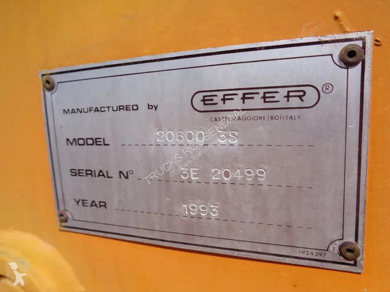 شاحنة MAN 18.430 Effer 20600 24m + FLYJIB +...