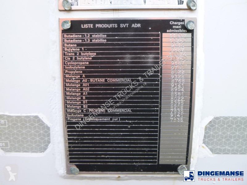 شاحنة Renault 270 dci 4x2 gas tank 18.6 m3