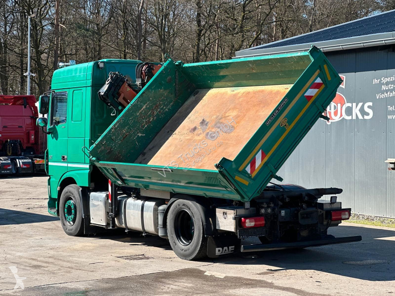 شاحنة DAF FA 4x2 BL MEILLER DSK / ATLAS 126.3LK...