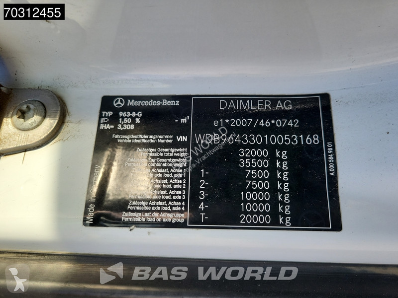 Betonárske zariadenie Mercedes 3240 8X4 9m3...