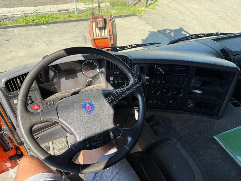 شاحنة Scania P380 8X4 + FAUN HK40 + FYJIB +...