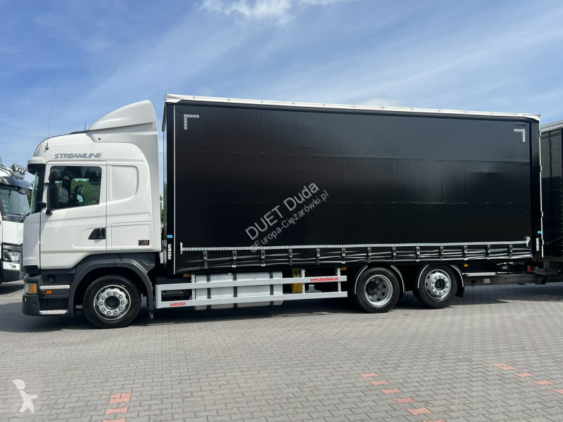 Camión Scania R410 bez EGR Zabudowy Wecon 120m...