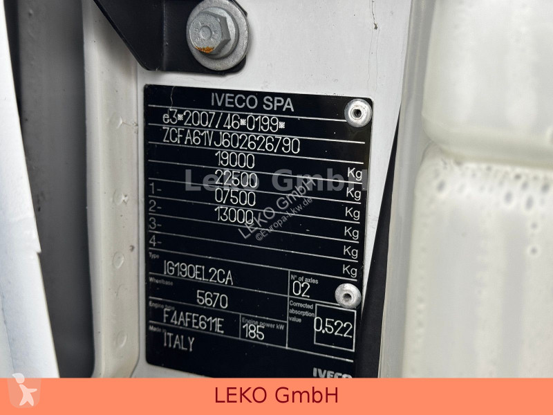 شاحنة Iveco 190 EL 25 Mit Carrier Sp 1150Mt
