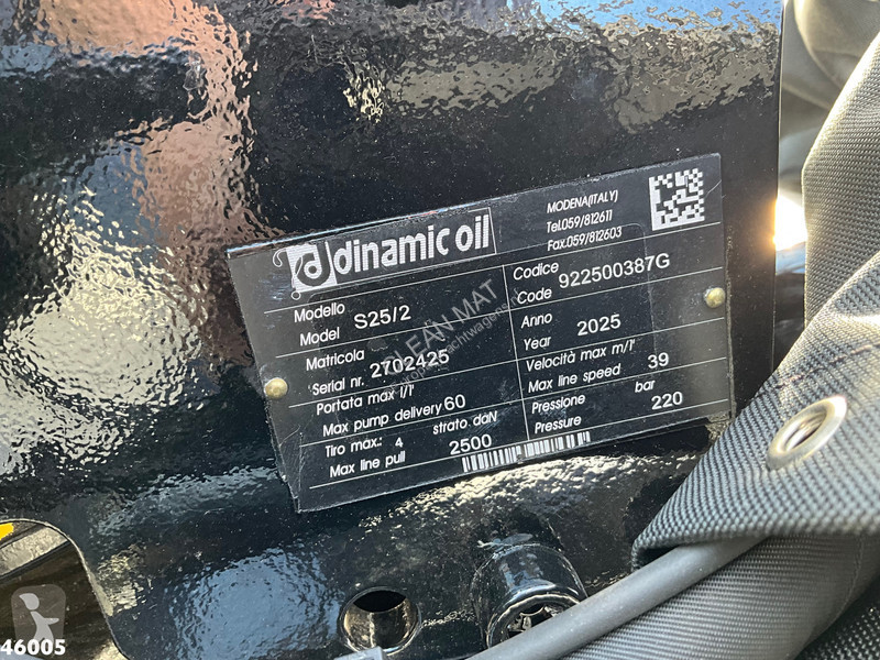 شاحنة Volvo 500 Euro 6 8x2 HMF 95 Tonmeter...