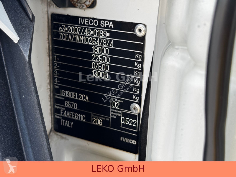 شاحنة Iveco 190 E 28 Mit Carrier Sp 1150 Bis -30°C