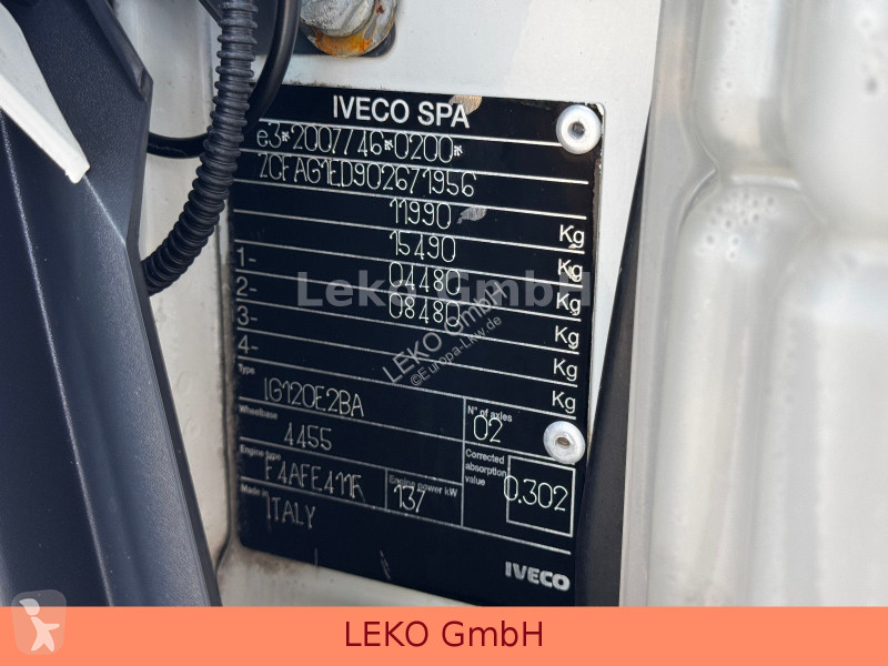 شاحنة Iveco 120 E 19 Mit Carrier Sp 1150Mt