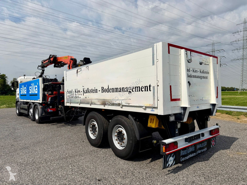 شاحنة MAN TGS 26.440 6x2 Kalkstein Kran...