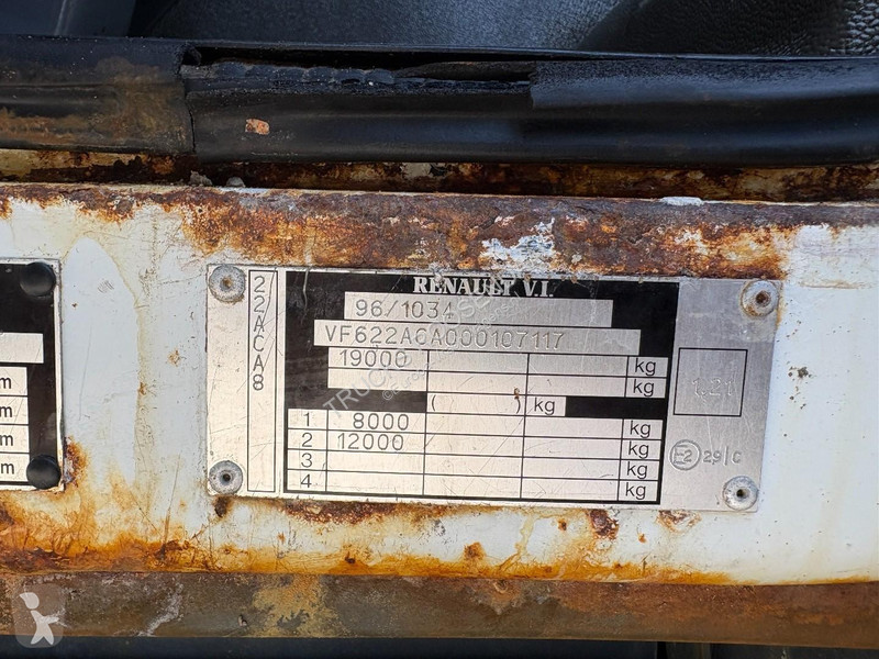 شاحنة Renault + PALFINGER PK 10000. 2 X EXT. +...