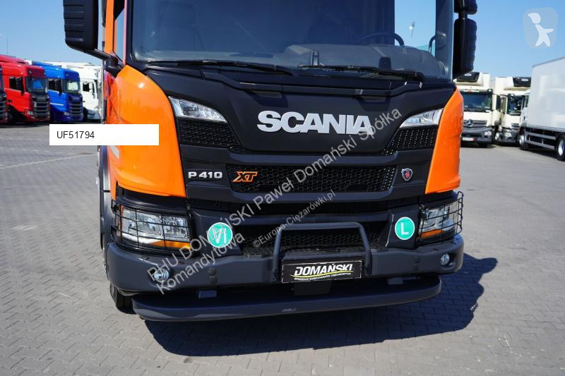 شاحنة Scania P 410 / XT / E 6 / WYWROTKA /...