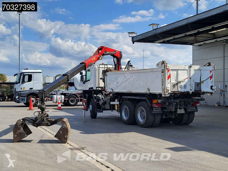 Kamion Scania 400 6X4 HMF 1444-Z2 Crane Remote...