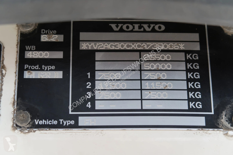 شاحنة Volvo 500 4 Floors Menke Janzen Combi...