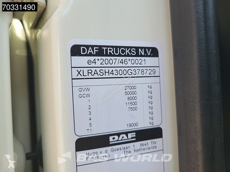 Vrachtwagen DAF 480 6X2 SSC Full Air Lift Axle...