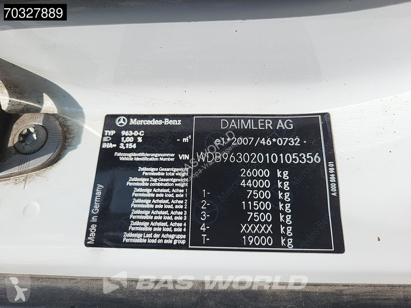 Camion Mercedes 2543 6X2 20tons Marrel AL 20S58...