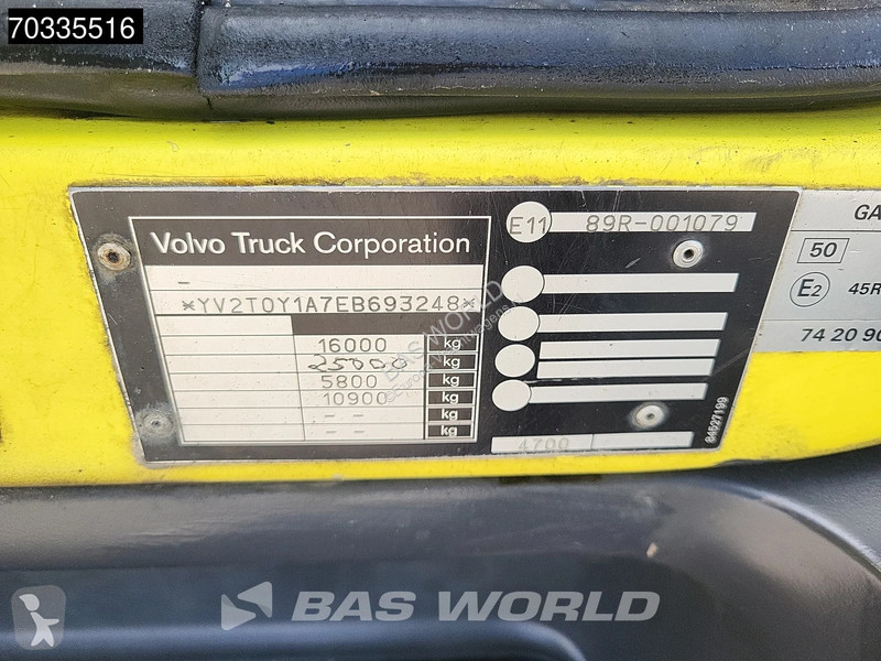 Kamion Volvo FL 280 FL 4X2 16tonner LOW...