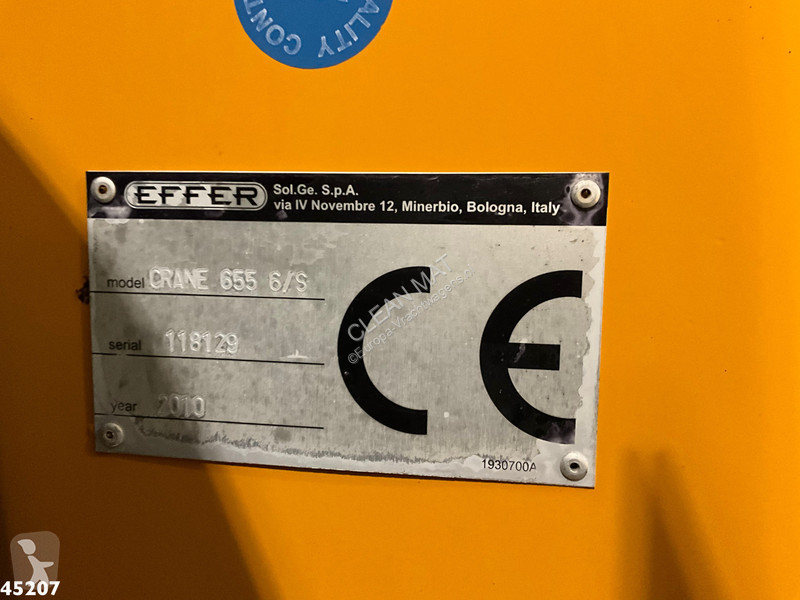 Volvo 500 8x4 Effer 65 Tonmeter laadkraan +...