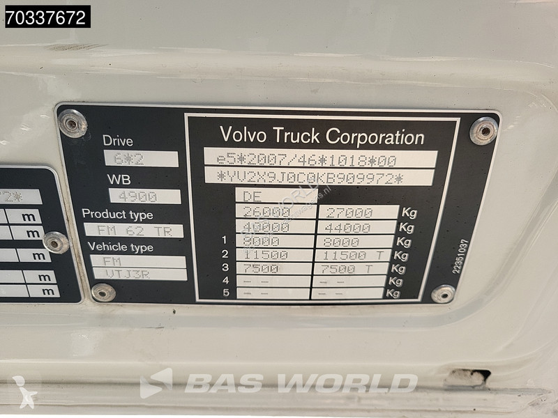 Vrachtwagen Volvo 330 6X2 2000kg Ladebordwand...