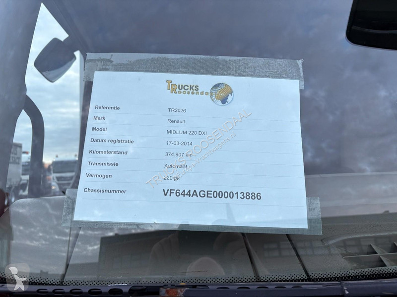 Kamion Renault 220 DXI + MOVE LIFT 1500kg +...