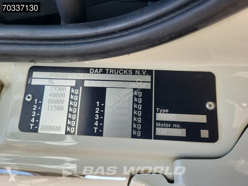 DAF 370  4X2 NL-Truck APK BDF 2000kg Tailgate...