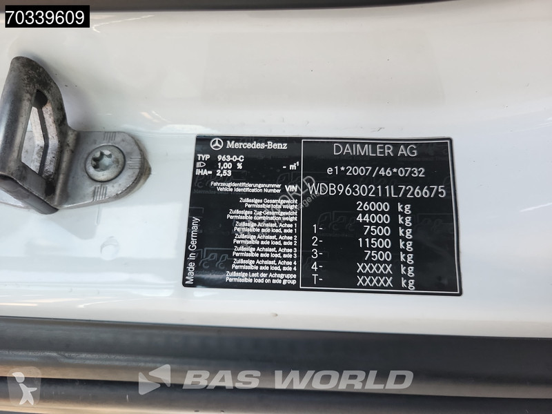 Mercedes 2543 6X2 NL-Truck APK 753cm open...