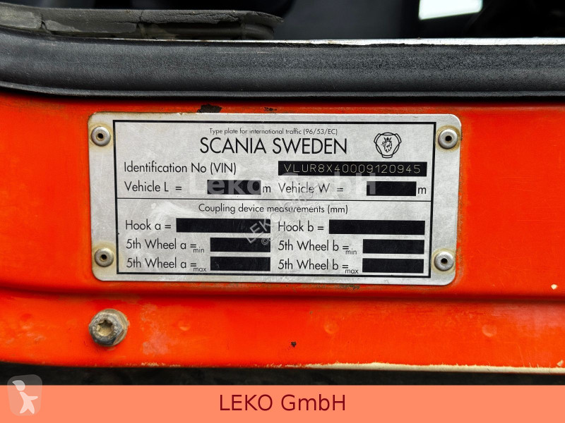Lastbil Scania 480 8x4 Kipper