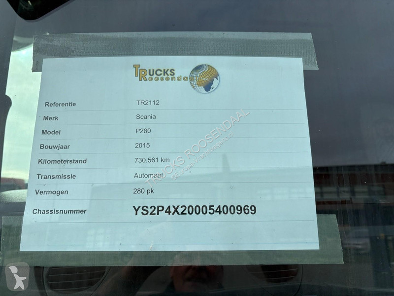 Lastbil Scania P 280 + DHOANDIA OADIFT 2500 KG...