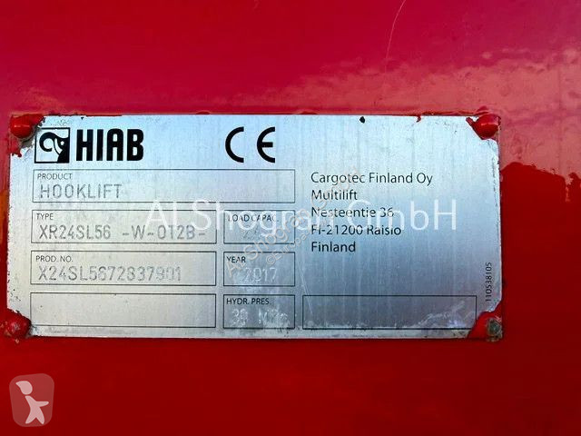 Kamion Mercedes 3243/8x2/HIAB XR24/Lenk +...