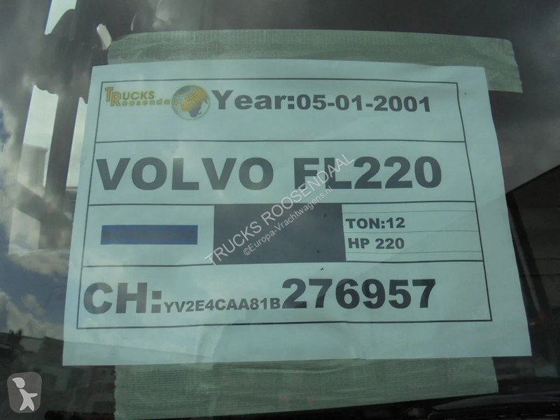 Kamion Volvo 220 + Manual + HMF 150 crane