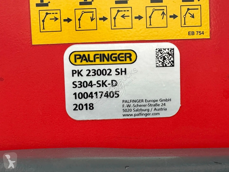 Kamion Volvo FMX 420 6X2 + PALFINGER PK...