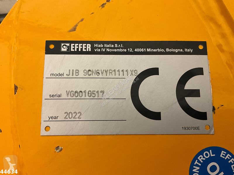 Camion Scania 540 Euro 6 Effer 100 Tonmeter...