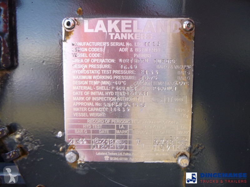 Camion Volvo FL 290 4X2 RHD gas tank 18.8 m3