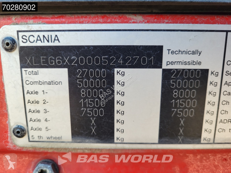 Kamion Scania G420 6X2 Cattle transport combi...