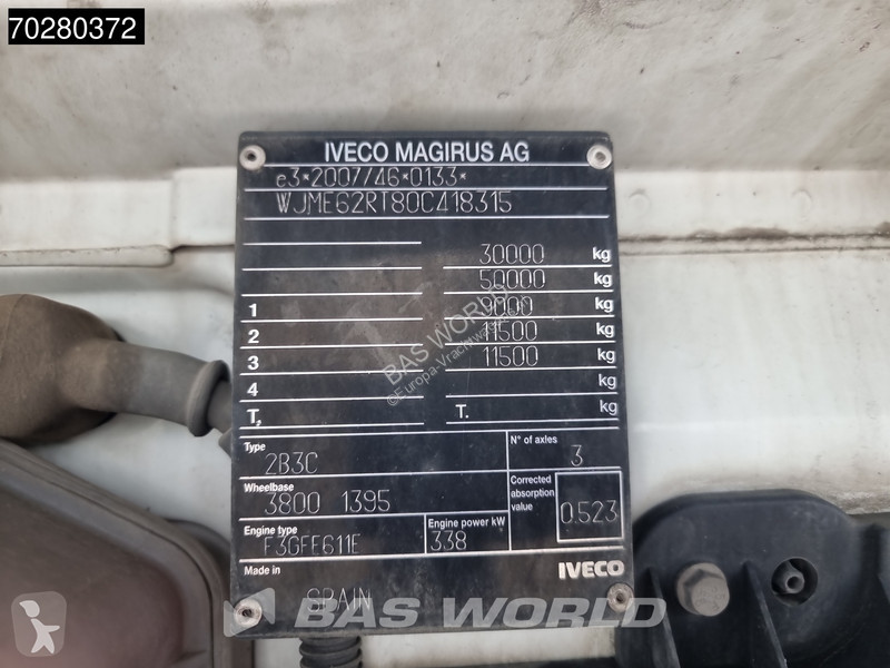 Kamion Iveco X-Way 460 6X4 20 Tons HYVA Hook...