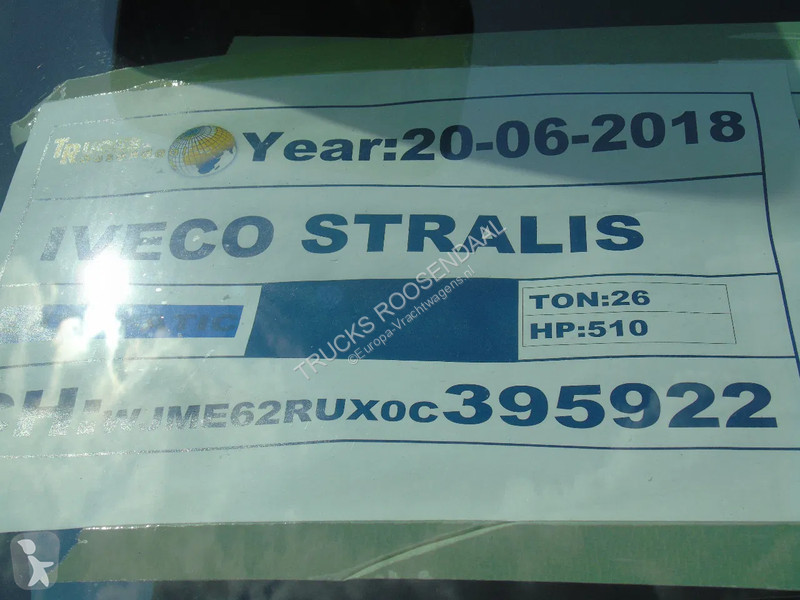 Kamion Iveco 510 + EURO 6 + STEERING AXLE